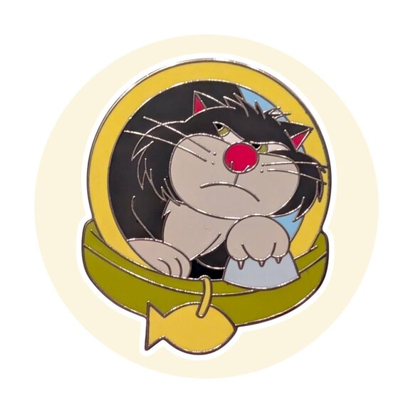 Cinderella Disney Pin: Lucifer Cat Collar - Picture 1 of 2